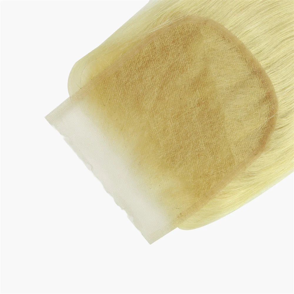 Hair #613 Blonde 5x5 HD Lace Cloure Straight