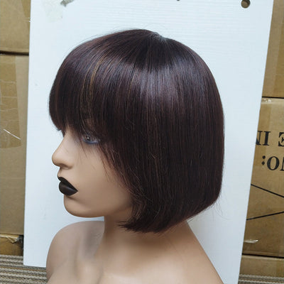 Double Drawn Human Hair Fringe Bob Wig – Star Fashion Style, Short Hair, 8-14 Inches, Natural & Versatile
Rich text editor
