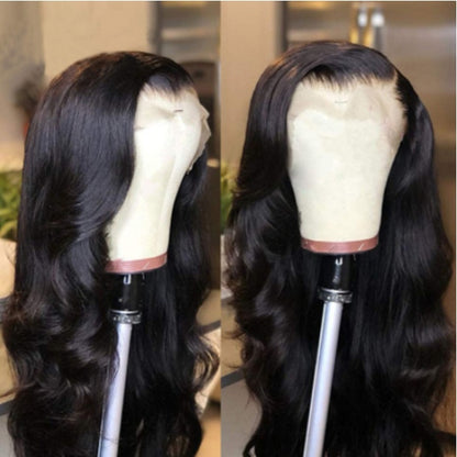 Exotic Full Lace Long Curly Hair Wig – Premium High-Temperature Fiber for All Skin Tones and Face Shapes