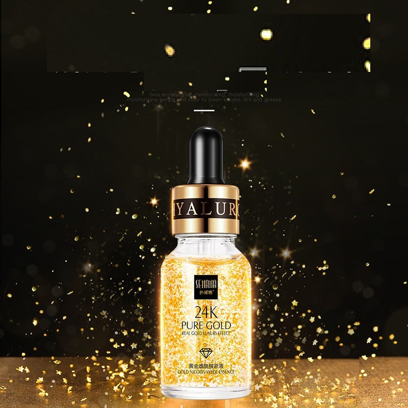 24K Gold Nicotinamide Essence – Anti-Aging and Brightening Solution