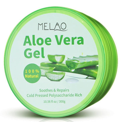 MELAO Aloe Vera Gel | 300g Soothing Moisturizer for Skin & Hair Care