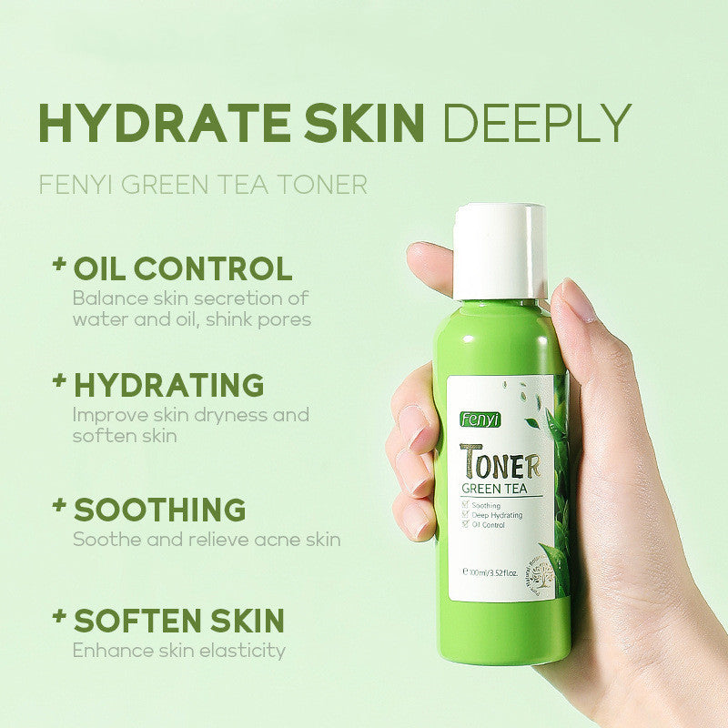 Green Tea Moisturizing Toner - Hydrating Skin Care, 100ml
