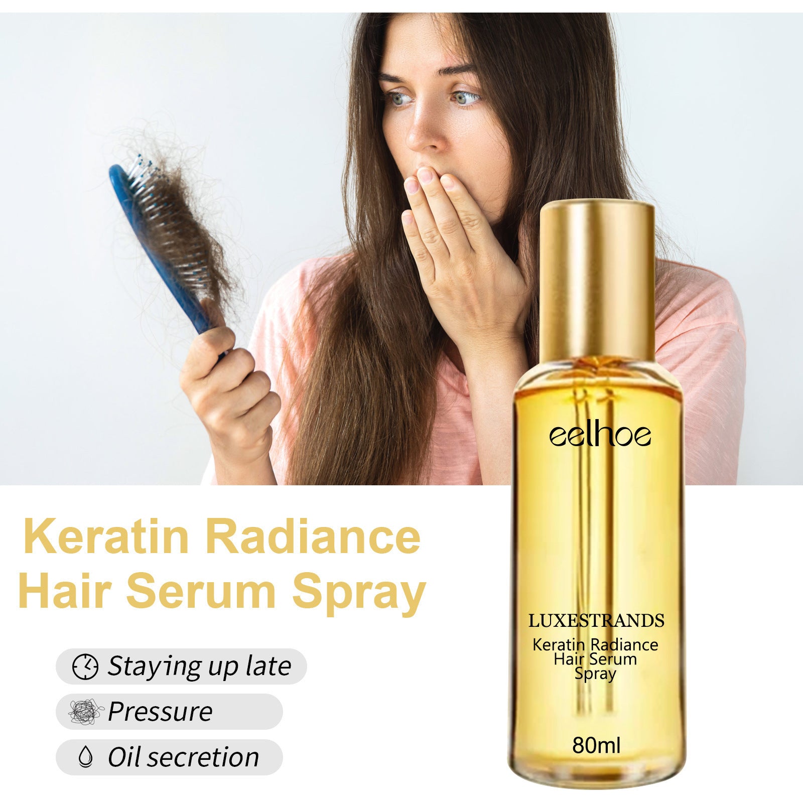 Protein Hair Conditioner - Deep Soothing Formula for Smooth, Luxurious Locks