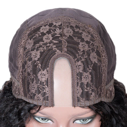 Hair 250% Density U Part Curly Wig Glueless Curly Human Hair Wig Very Full