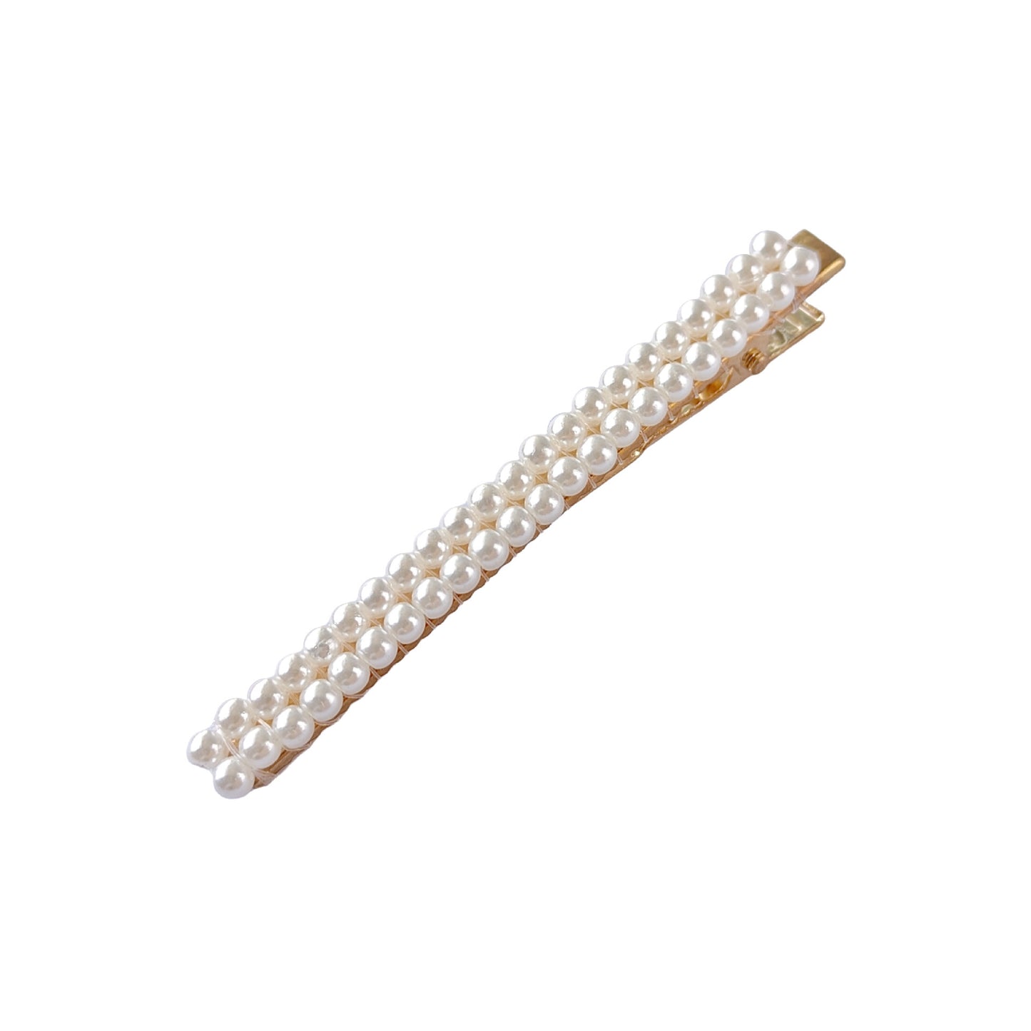Handmade Pearl Barrettes for Women – Elegant Pearl BB Clips, Bobby Pins & Duckbill Clips