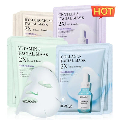 Hydra-Lift Collagen Face Mask - Moisturizing, Firming & Brightening, 30g