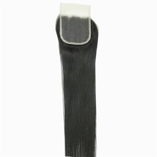 Hair 4x4 Transparent Lace Cloure Straight Small Knots 100% Human Hair