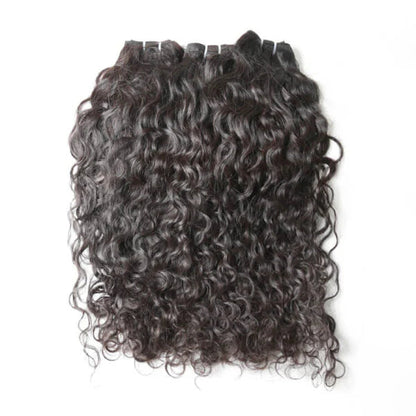 Pretty Hair Water Wave Brazilian Hair Bundles Hair Extensions
