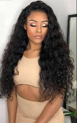 Hair 9A/10A12A Water Wave 3 Bundles Human Hair Extensions With with 6x6 HD Closure