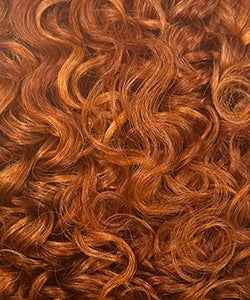 Sensationnel Dashly HD Lace Front Wig Unit 45 – Curly Bob with Fringe, Baby Hairs, Soft HD Lace