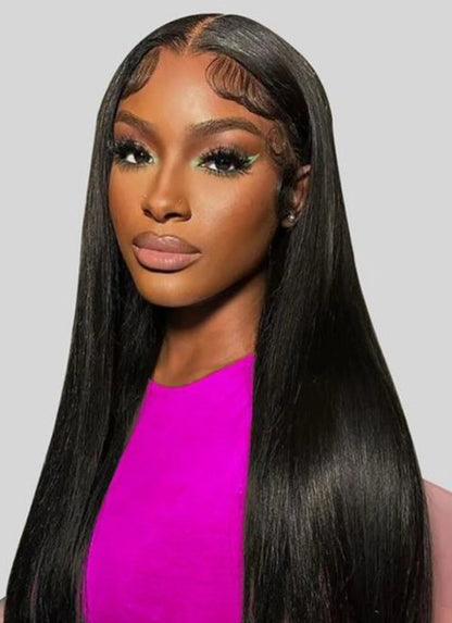 Peruvian Straight Human Hair Bundles – 100% Virgin Hair, Machine Double Weft, Fast Delivery