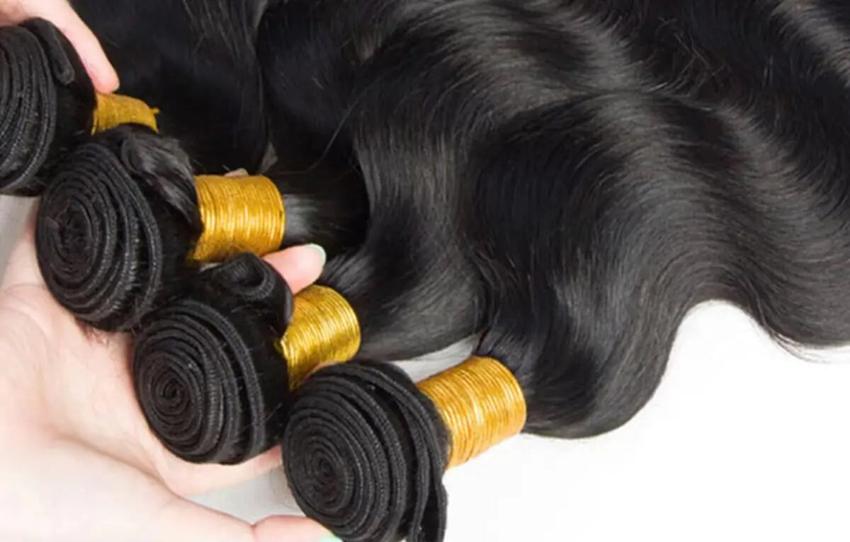 100% Human Hair Body Wave Weave – Double Weft, Permable & Dyeable