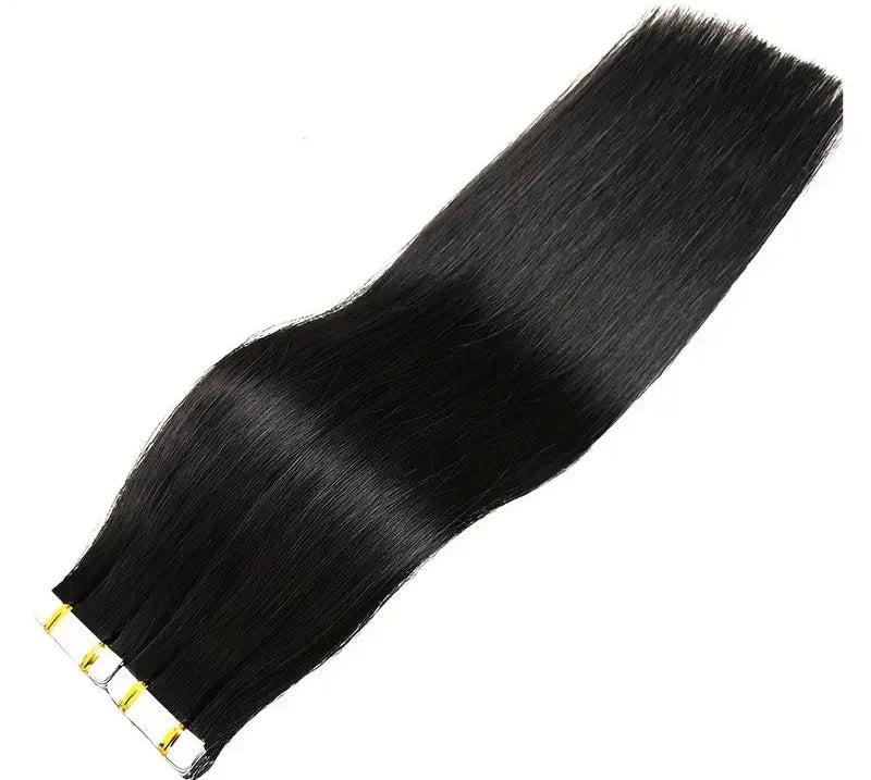 Straight Hair Extensions - 20 Pcs/Lot | Chemical-Free, Sleek & Natural Look