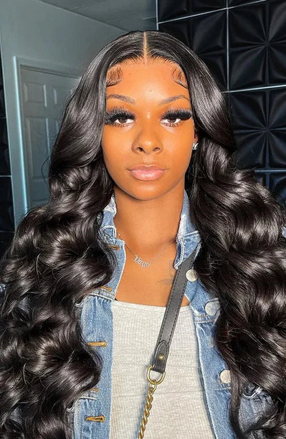 Gabrielle 360 Full Lace Wig – Body Wave, Pre-Plucked Hairline, HD Transparent Frontal, 26+ Inch, 180% Density