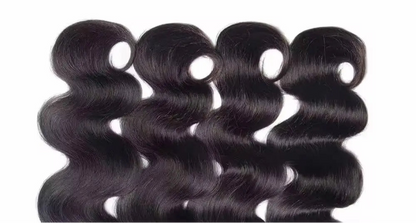 100% Human Hair Body Wave Weave – Double Weft, Permable & Dyeable