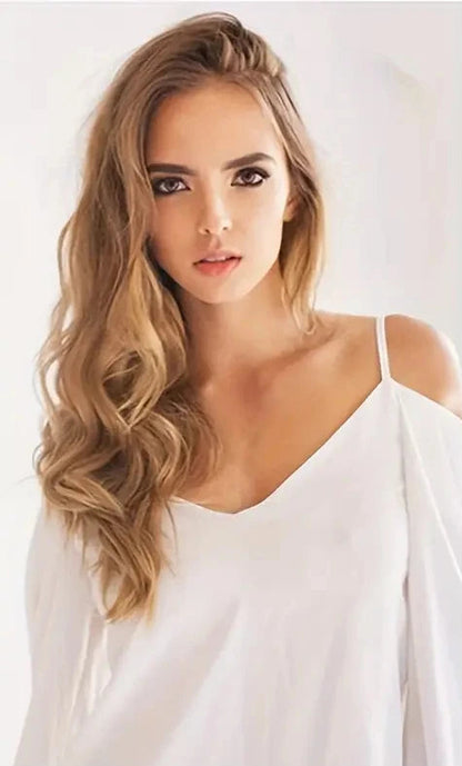 20Pcs/Lot Straight Hair Extensions – Chemical-Free, Premium Bulk Buy for Sleek Styling