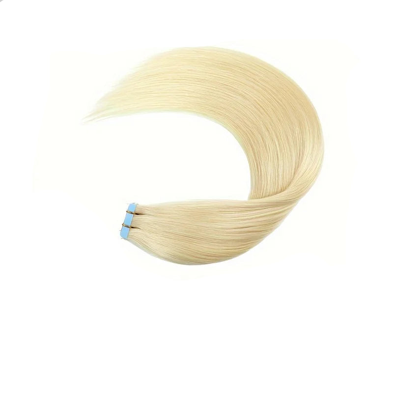 Premium Straight Tape-In Hair Extensions | 100% Human Hair, 20 Pcs/Lot