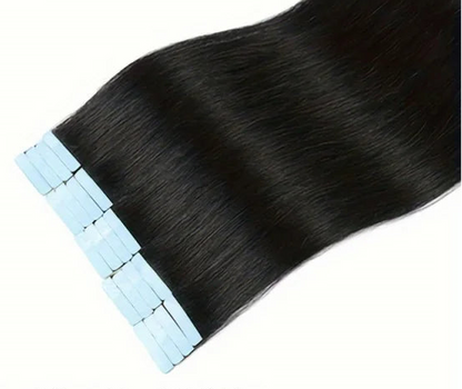 Straight Hair Extensions - 20 Pcs/Lot | Chemical-Free, Sleek & Natural Look