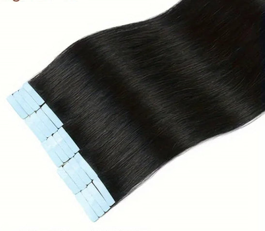 Premium Straight Hair Extensions – 20 Pcs/Lot, High-Grade, Chemical-Free