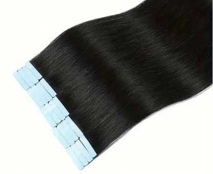 Premium Straight Hair Extensions – 20 Pcs/Lot, High-Grade, Chemical-Free