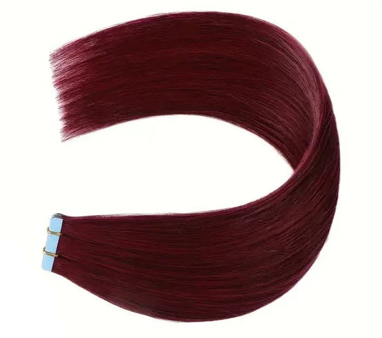 Premium Straight Hair Extensions - 20 Pcs/Lot | No Chemicals, Natural Texture