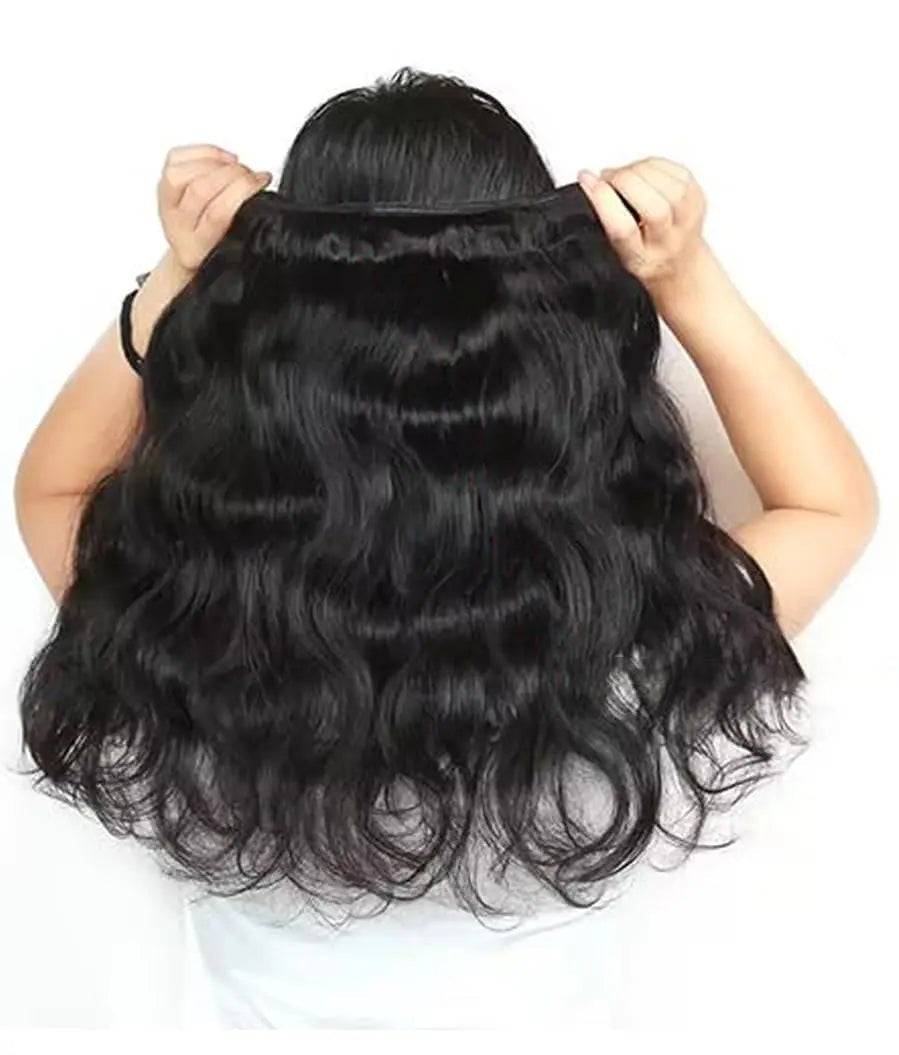 100% Human Hair Body Wave Weave – Double Weft, Permable & Dyeable