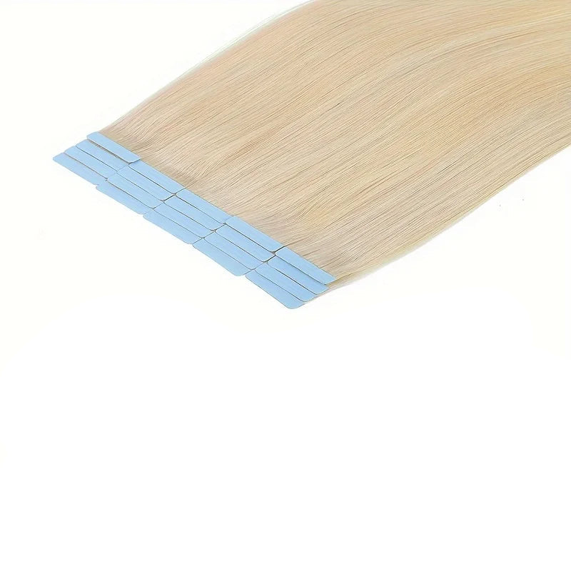 20 Pcs Straight Hair Extensions - Chemical-Free, Sleek & Natural Texture