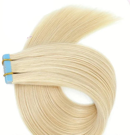 100% Real Straight Hair Extensions – 20 Pcs Lot, 12-24 Inch Length for Full Volume & Natural Look