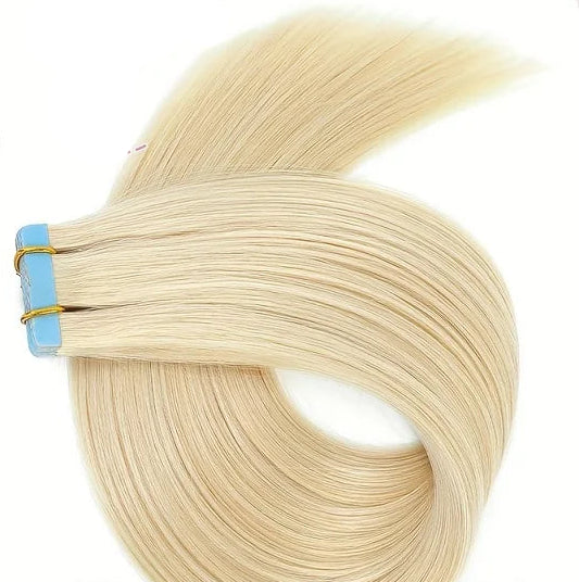 20 Pcs Straight Hair Extensions - Chemical-Free, Sleek & Natural Texture