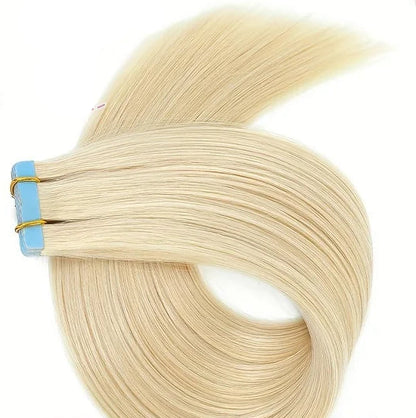 20 Pcs Straight Hair Extensions - Chemical-Free, Sleek & Natural Texture