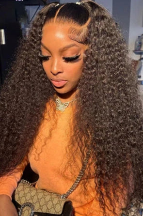 26+ Inch Curly HD Lace Wig – Transparent Lace, Full & 13x4 Options, Hair