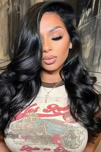 100% Human Hair Body Wave Weave – Double Weft, Permable & Dyeable