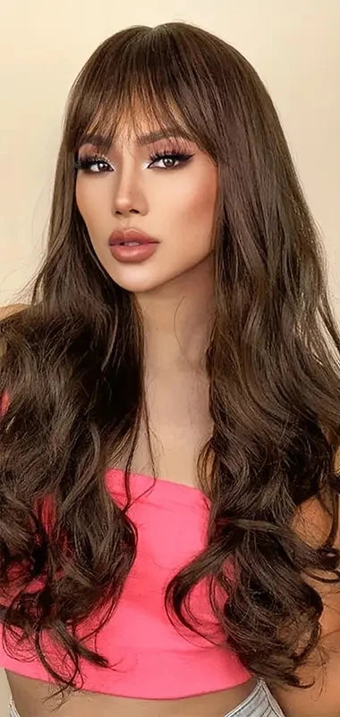 Straight Hair Wigs - Bulk Pack of 20, Chemical-Free, Premium Quality, Natural Look