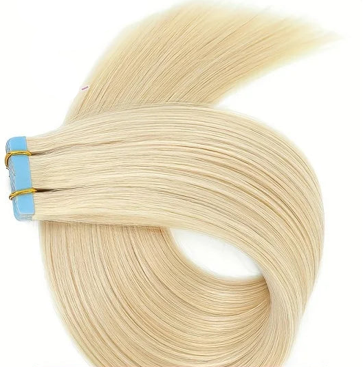 Premium Straight Tape-In Hair Extensions | 100% Human Hair, 20 Pcs/Lot