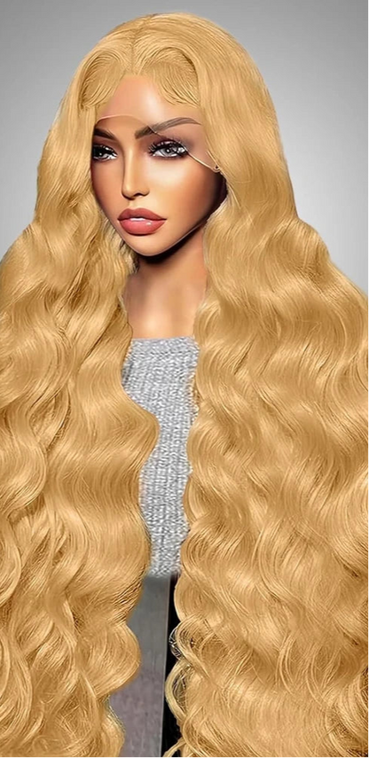 Body Wave Lace Front Synthetic Wig – Natural Look, Heat-Resistant Fiber