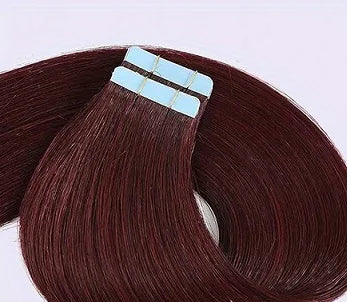 Straight Hair Extensions - 20 Pcs/Lot | Chemical-Free, Natural Smooth Texture