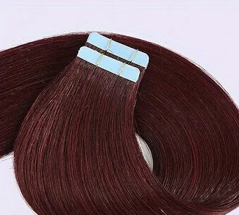 Premium Straight Tape-In Hair Extensions | 100% Human Hair, 20 Pcs/Lot