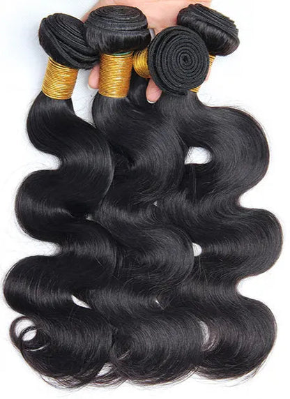 Peruvian Body Wave Bundles with Lace Frontal Closure – Natural, Versatile, and Premium Quality