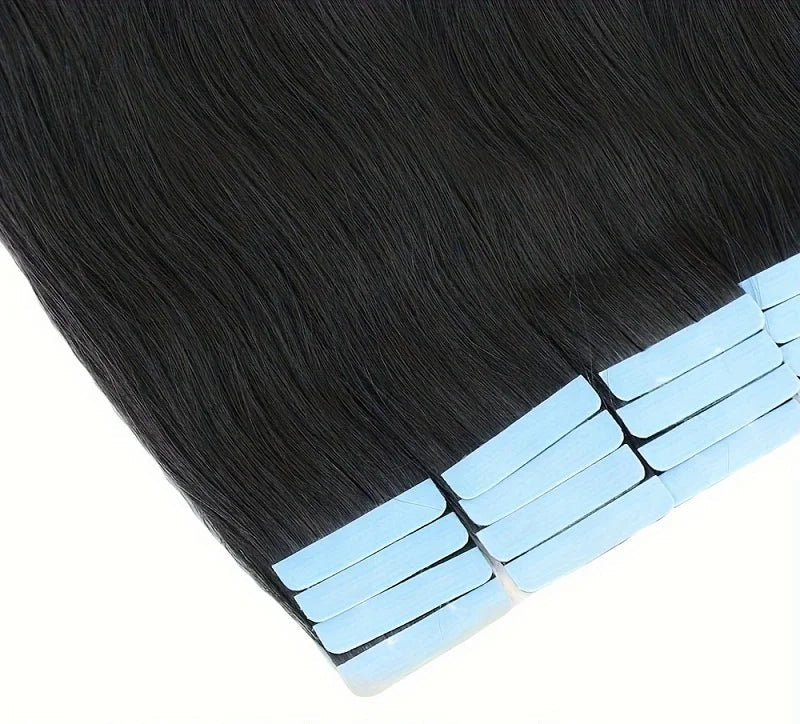 Straight Hair Extensions - 20 Pcs/Lot | Chemical-Free, Sleek & Natural Look