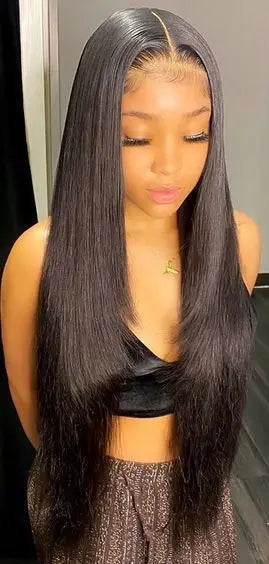 Premium Peruvian Water Wave Human Hair Bundles – Machine Double Weft, Natural Black, Dyeable & Styleable