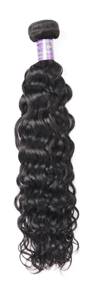 Premium Water Wave Human Hair Bundles – Natural, Unprocessed, and Dye-Friendly
