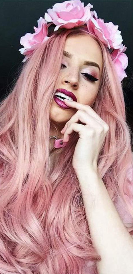 Anime Cosplay Wig Collection | Exotic Styles with Gradient Colors & Long Bangs
