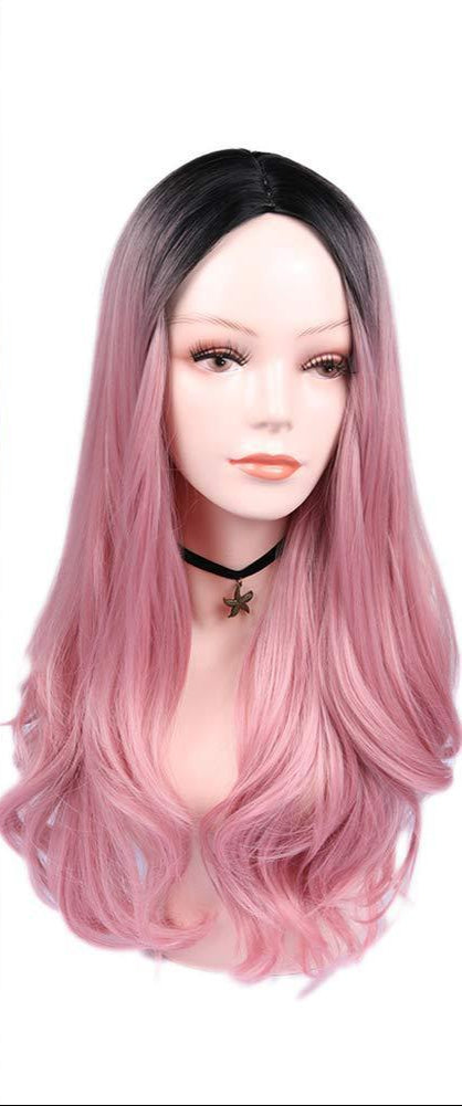 Anime Cosplay Wig Collection | Exotic Styles with Gradient Colors & Long Bangs