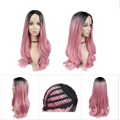 Anime Cosplay Wig Collection | Exotic Styles with Gradient Colors & Long Bangs