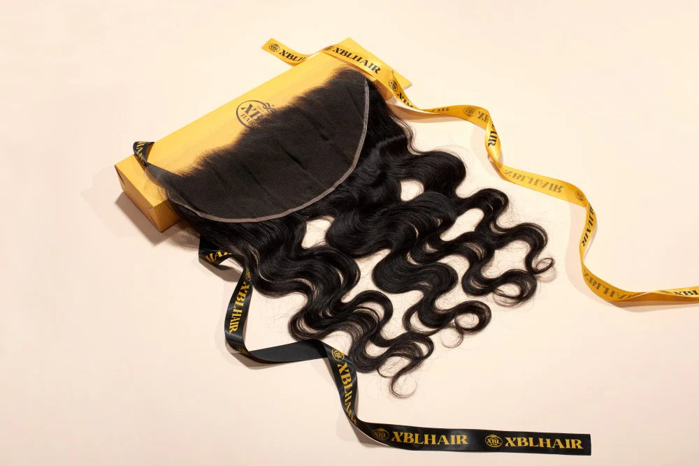 Hair 13x6 HD Lace Frontal Body Wave Small Knots Preplucked Hairline