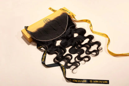 Hair 13x6 HD Lace Frontal Body Wave Small Knots Preplucked Hairline