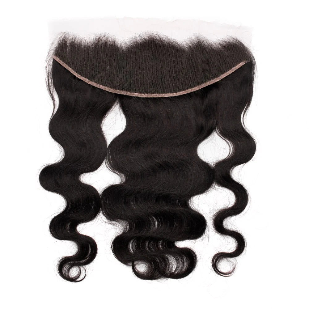 Hair 13x4 HD Lace Frontal Body Wave Small Knots Preplucked Hairline