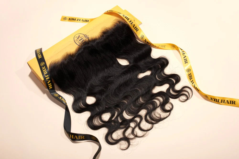 Hair 13x4 HD Lace Frontal Body Wave Small Knots Preplucked Hairline