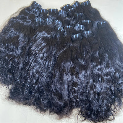 hair Burmese Curly Hair Extensions 3 Handles Deals Natural Wave Human Hair