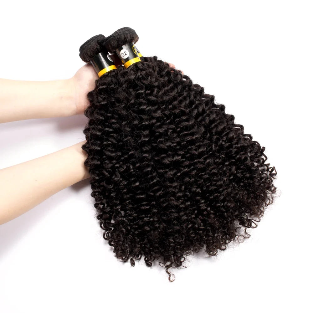 Mink Hair TopSelling 3 bundles deal Curly Wave